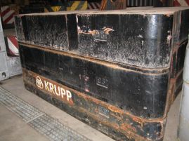 Krupp KMK 5160 counterweight